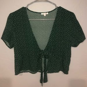 PacSun Lottie Moss tie top